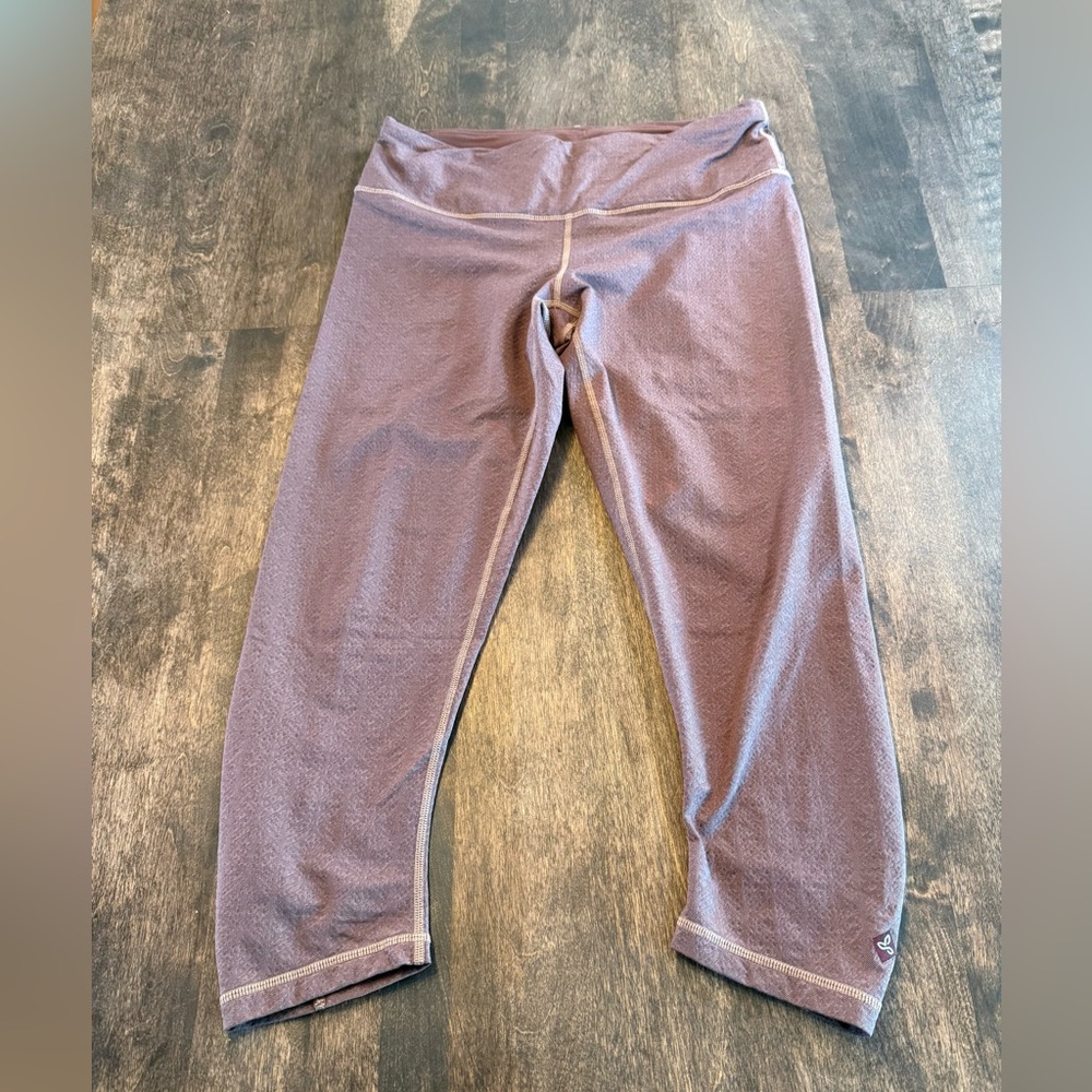 Prana Mauve/Purple Misty Capri Leggings